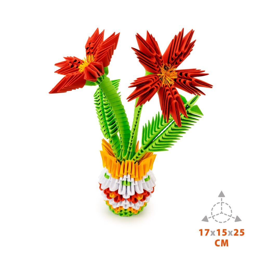 CREATIVE SET ORIGAMI 3D FLOWERS 554EL PLX ALX PUD ALEXANDER 02553 ALX